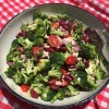 Picture of a beautiful broccoli salad.