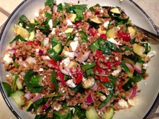 Nutritious Farro Salad Farro Salad
